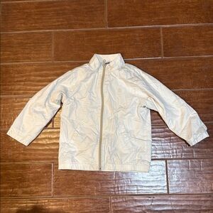 Tommy Hilfiger Cream Raincoat Lightweight Water-Resistant